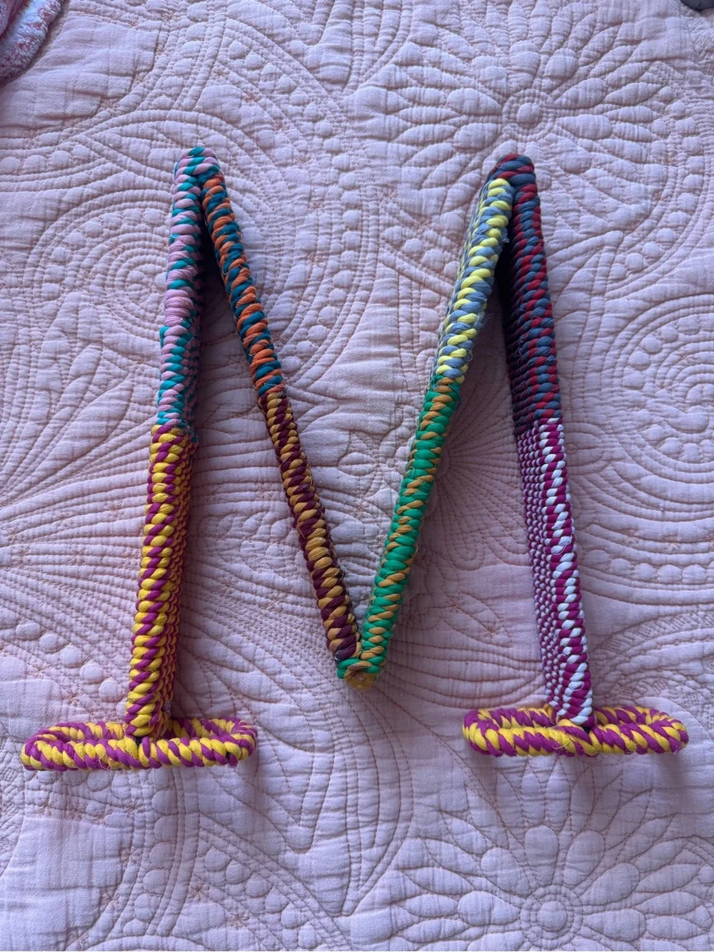 Colorful Decorative Letter M